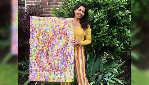 British Indian artist making a splash with Bollywood Paint Parties