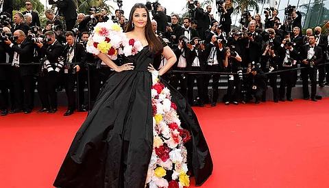 Aishwarya Rai Bachchan at ‘Top Gun: Maverick’ premiere at Cannes Film Festival 2022 (Reuters)
