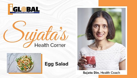 A super easy Egg Salad, with a vegan option too