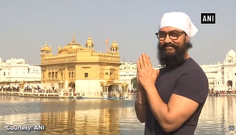 Aamir Khan prays at Golden Temple for ‘Laal Singh Chaddha’