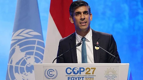 Investing in climate action right thing to do: Rishi Sunak at COP27