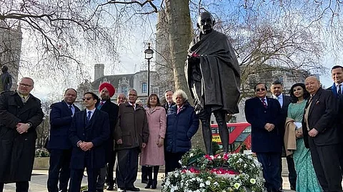 His life was his message: Tributes to Mahatma Gandhi mark Martyrs’ Day in London