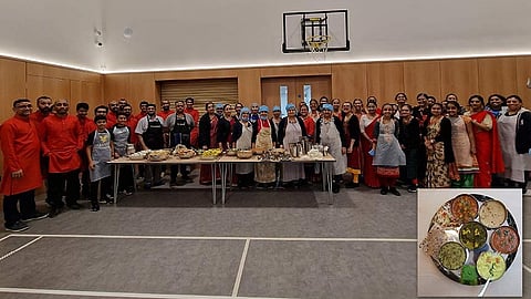 Swaminarayan Temple in Manchester celebrates vegetarianism with Gujarati Thali