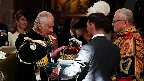 Goddess Lakshmi blessings ring out for King Charles at Scotland ceremony