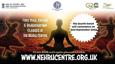 London’s Nehru Centre all set for next round of free Yoga, dance classes