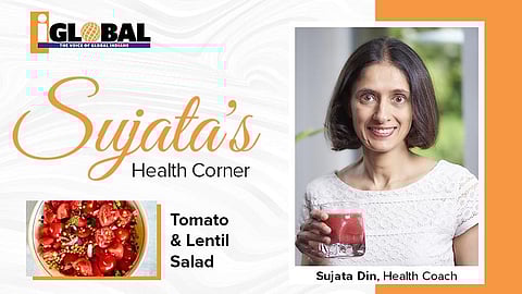 This quick salad is ideal for veggie holidaymakers