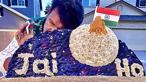 Jai Ho ISRO: Sand artist captures India's pride over Chandrayaan-3