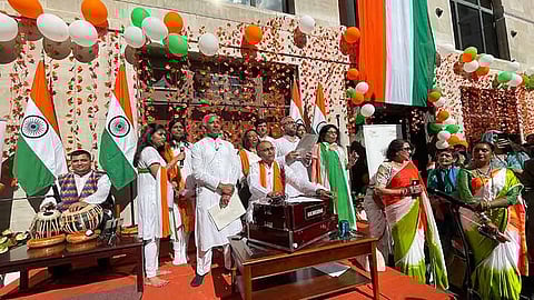 Diaspora turns out in force to celebrate India’s 77th Independence Day in London