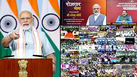 Indian PM calls for citizen-first approach at employment fair