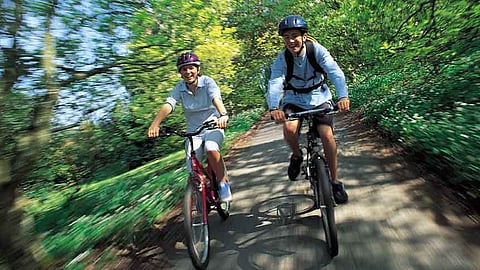 How cycling enhances mental health of teenagers
