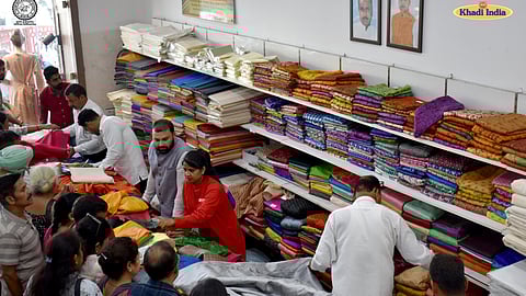 Indian PM Modi's khadi appeal leads to record sales