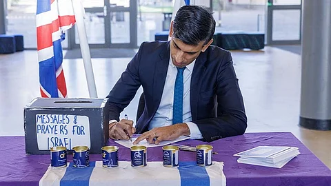 I come from a different background too: Rishi Sunak reassures Britain’s Jewish community