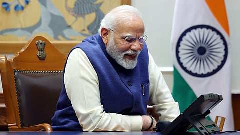 Indian PM Modi connects with rescued tunnel workers