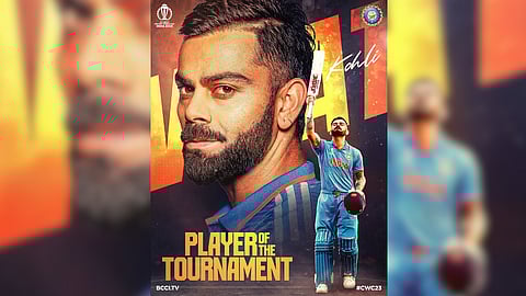 Virat Player of Tournament after India's World Cup heartbreak