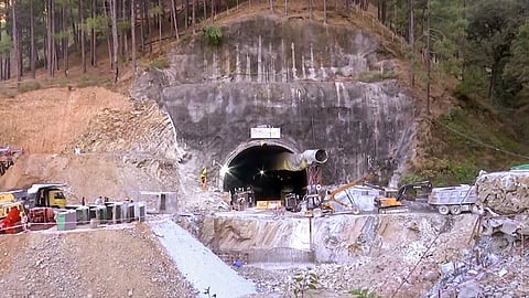 Indian PM Modi takes stock of Uttarkashi tunnel rescue