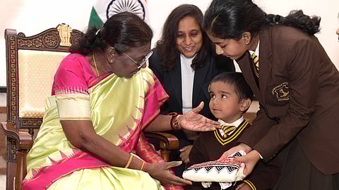 President Murmu leads Children's Day celebrations in India