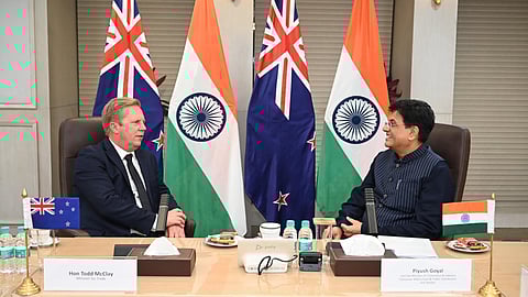 India, New Zealand hold trade talks in New Delhi