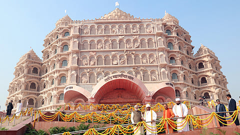 PM Modi hails pride in Indian heritage at temple opening