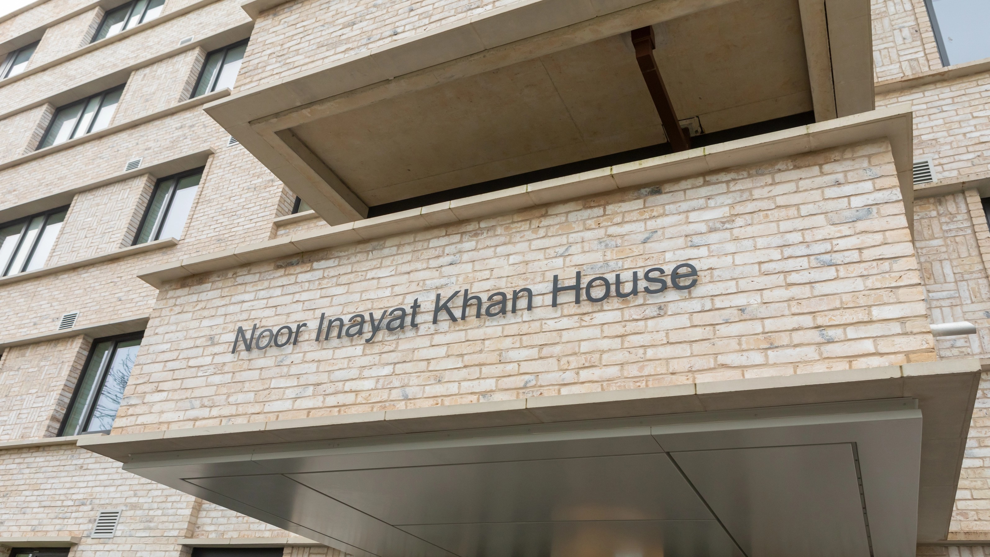 Camden Council housing complex named Noor Inayat Khan House in London