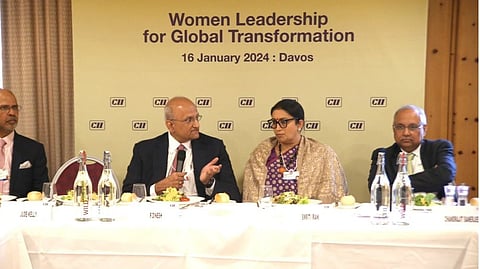 India can deliver digitally: Indian Minister Smriti Irani at Davos
