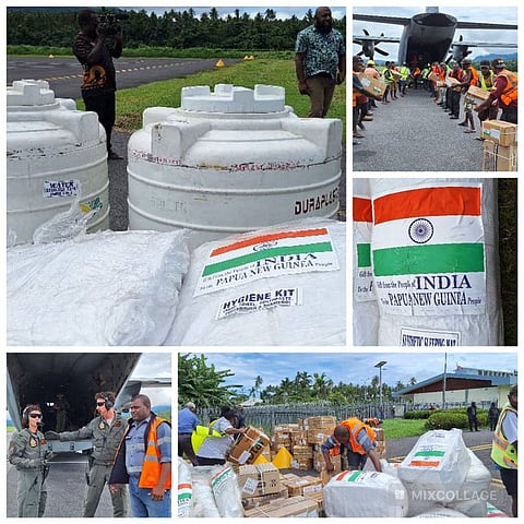 India sends $1mn relief assistance to Papua New Guinea