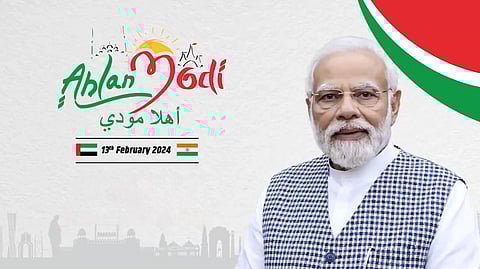 Ahlan Modi: Diaspora set for Indian PM Modi's UAE visit