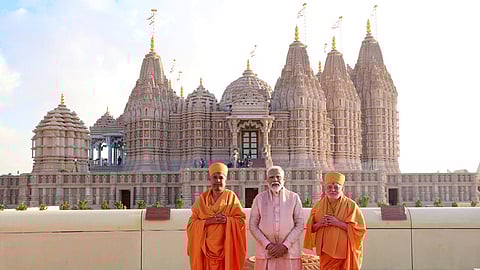 Indian PM Modi opens Abu Dhabi’s grand BAPS Mandir