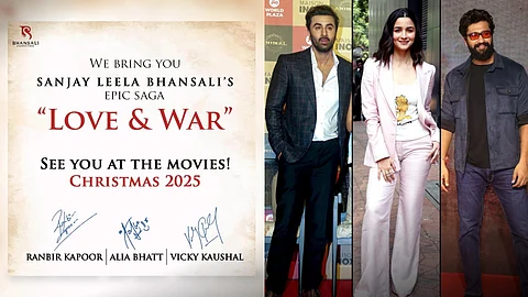 Sanjay Leela Bhansali unveils next venture 'Love and War'