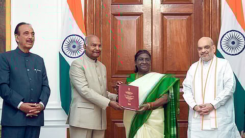 'One Nation One Election' committee submits report to President Murmu