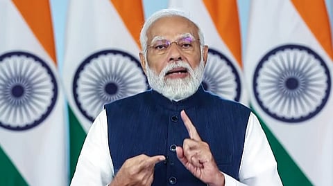 India will soon produce semiconductor chips commercially: Indian PM Modi