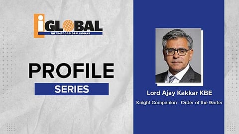 King Charles appoints Lord Kakkar as his Knight Companion