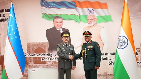 Indian Army Chief opens state-of-the-art lab in Uzbekistan