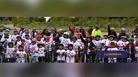 Sewa UK’s popular Cycle4Sewa returns for 2024 season