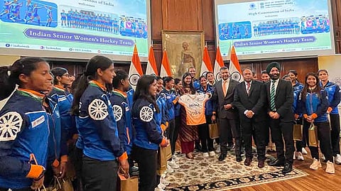 Diaspora celebrates Indian Women’s Hockey Team England tour