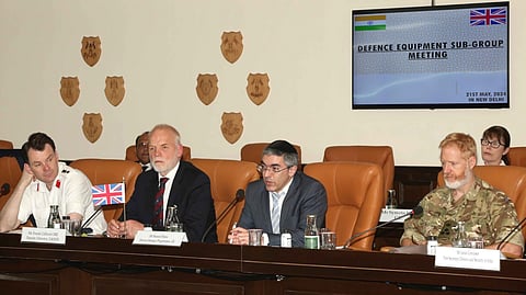 India, UK hold defence equipment cooperation meet