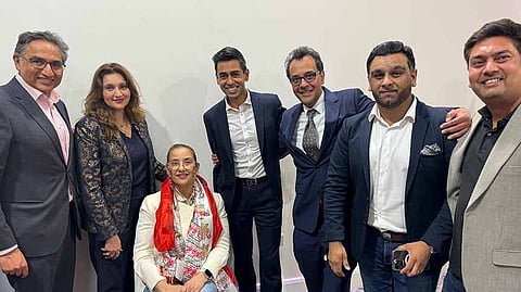 Bollywood glamour on London campaign trail for Ameet Jogia MBE