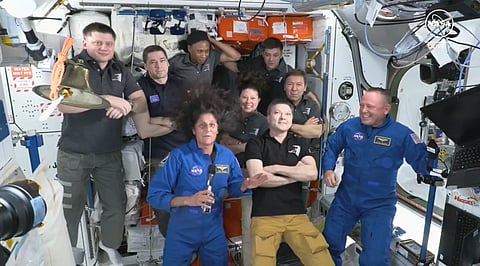 Indian American Sunita Williams makes space station landing