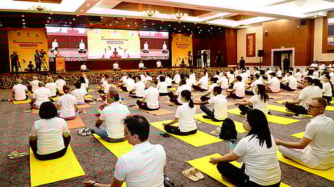 India's gift to world: International Day of Yoga marked worldwide