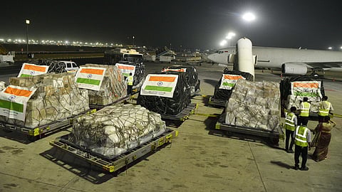 India sends relief after Papua New Guinea landslide