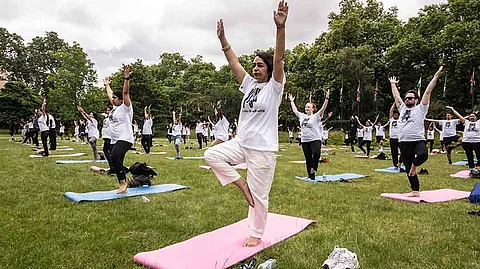 Commonwealth Secretariat celebrates International Day of Yoga in London