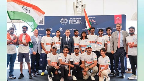 Team Sea Sakthi wins 3 prizes at Monaco Boat Challenge