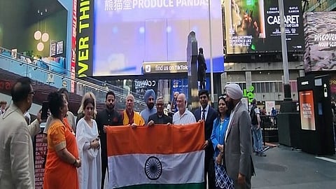 Diaspora celebrates India's global impact at Times Square