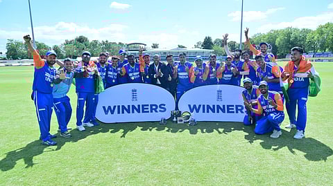 Team India triumphs in deaf cricket series against England