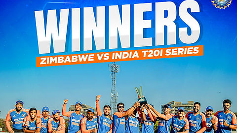 India beat Zimbabwe to clinch T20 series win 4-1