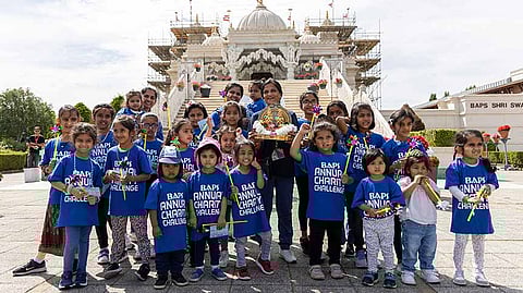 Neasden Temple’s Annual Charity Challenge raises funds for community projects