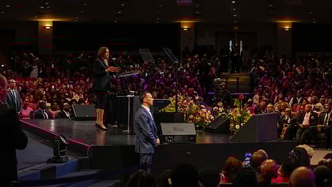 Celebrities back Kamala Harris as US presidential race nears finish line