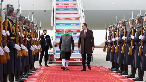 Indian PM Modi arrives in Kazan for BRICS Summit