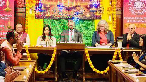 Swindon Hindu Temple brings first Diwali from south west England to Westminster