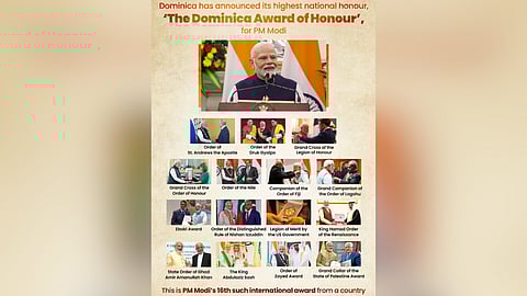 Dominica confers highest national honour on Indian PM Modi