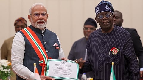 Indian PM Modi receives Nigeria's highest honour